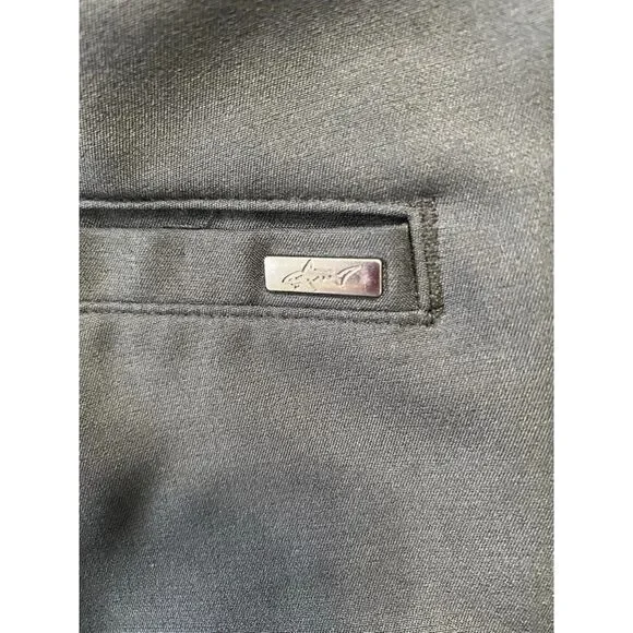 Greg Norman Play Dry Golf Pants Men 36x30 Black Flat Front Golf Pants - Picture 8 of 11